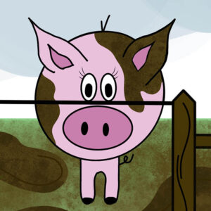 Merel en Tijn op de boerderij Kiekeboe